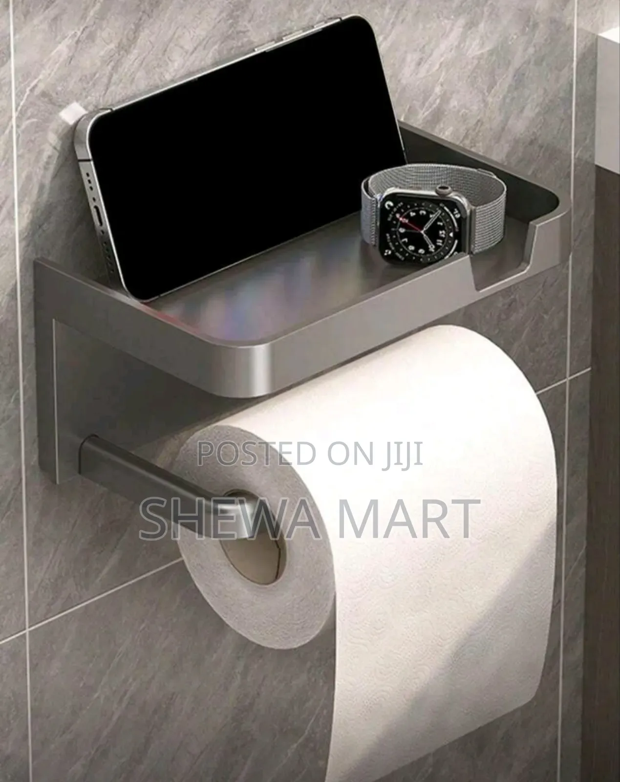 Beautiful, Practical, Easy to Install, No Drilling Required Bathroom