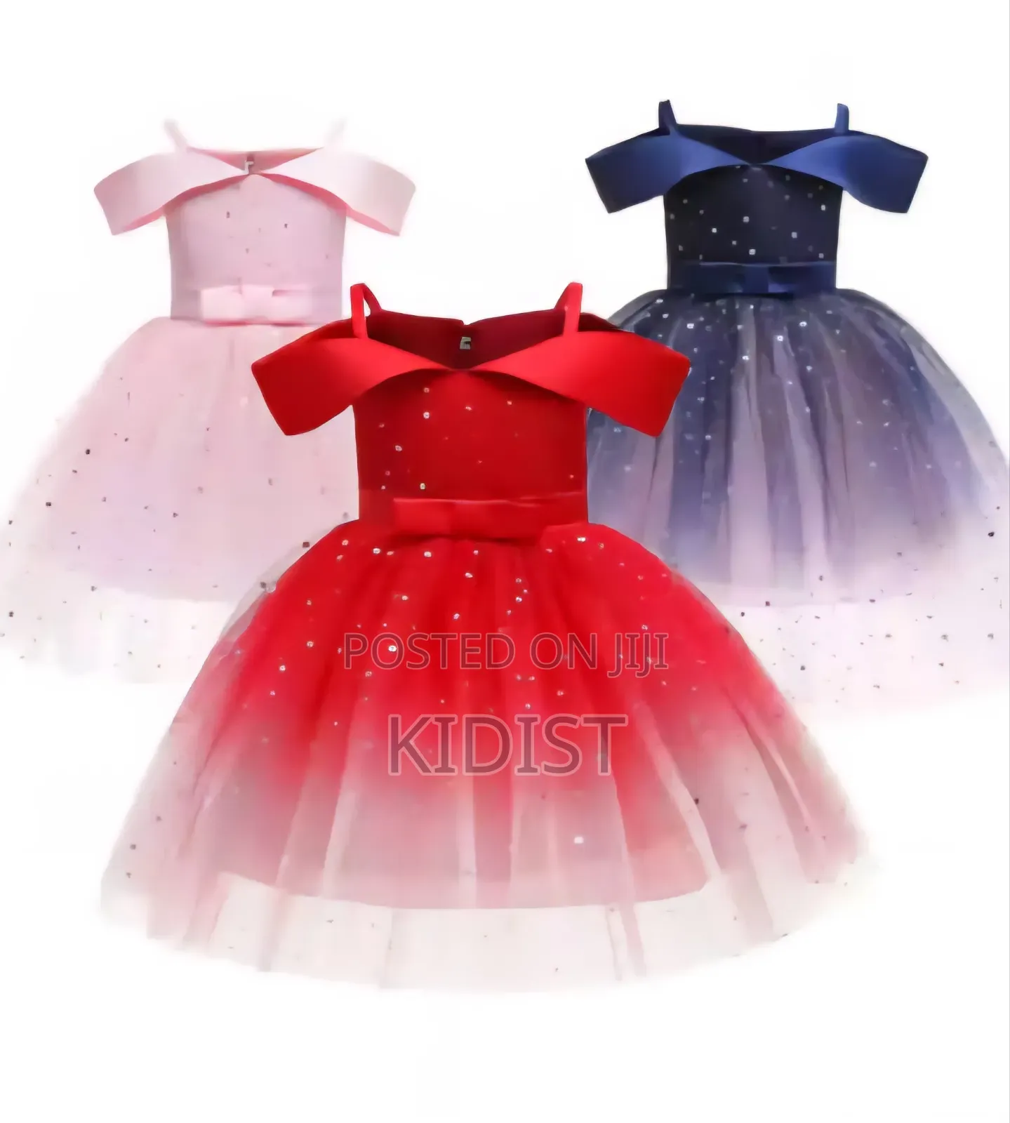 Girls Cinderella Dress (የህፃናት ቬሎ)