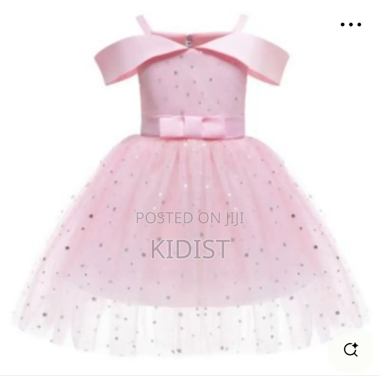 Girls Cinderella Dress (የህፃናት ቬሎ)