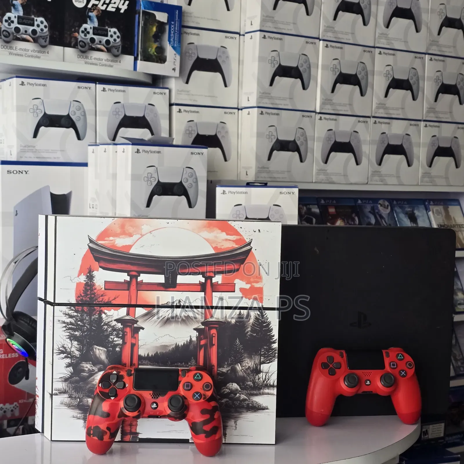 Ps4 Fat 2 Joystick and Fc25 Game Ps444