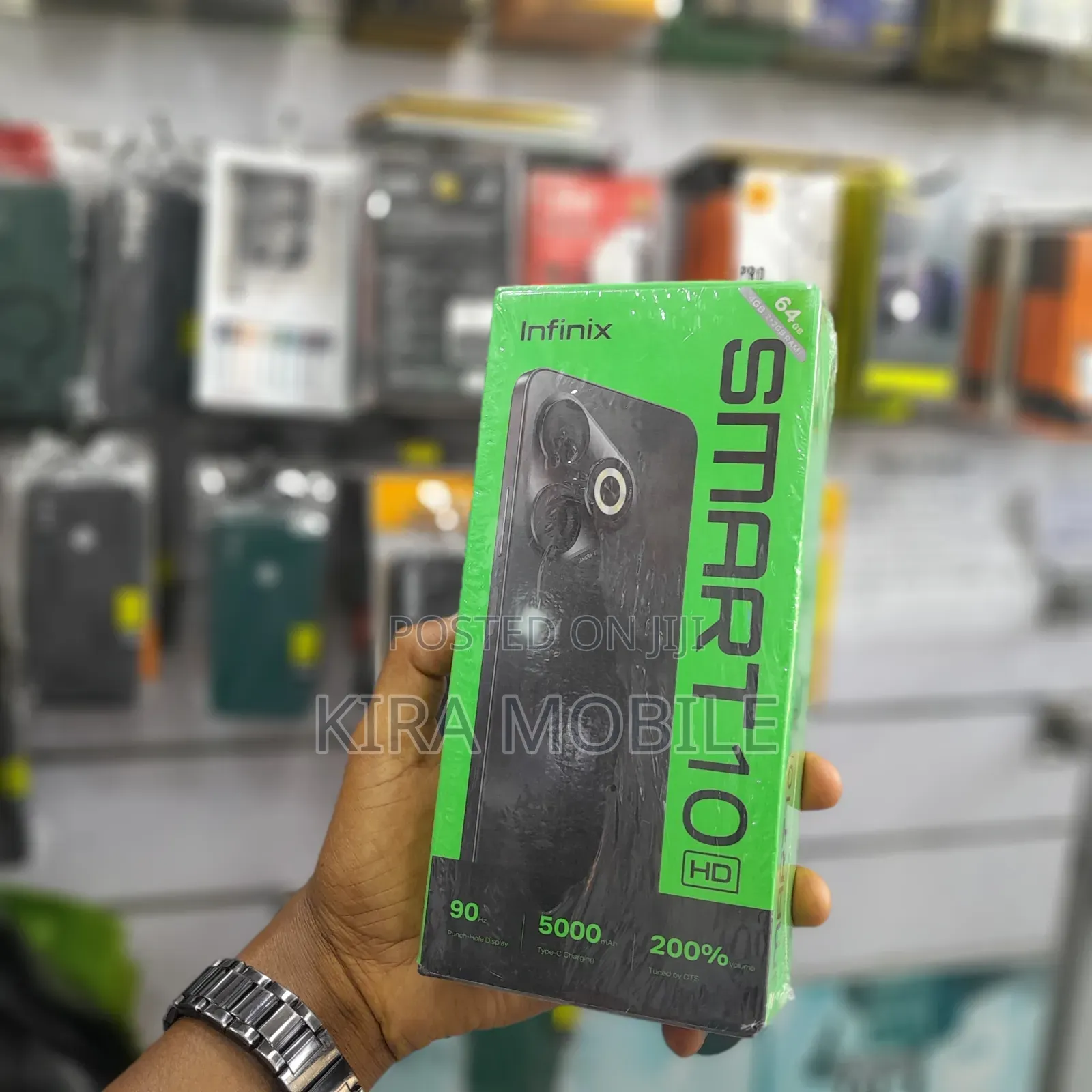 New Infinix Smart 10 128 GB Black