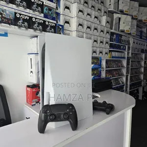 Photo - Playstation 5 Fat Wit 2 Black Joystick and Games