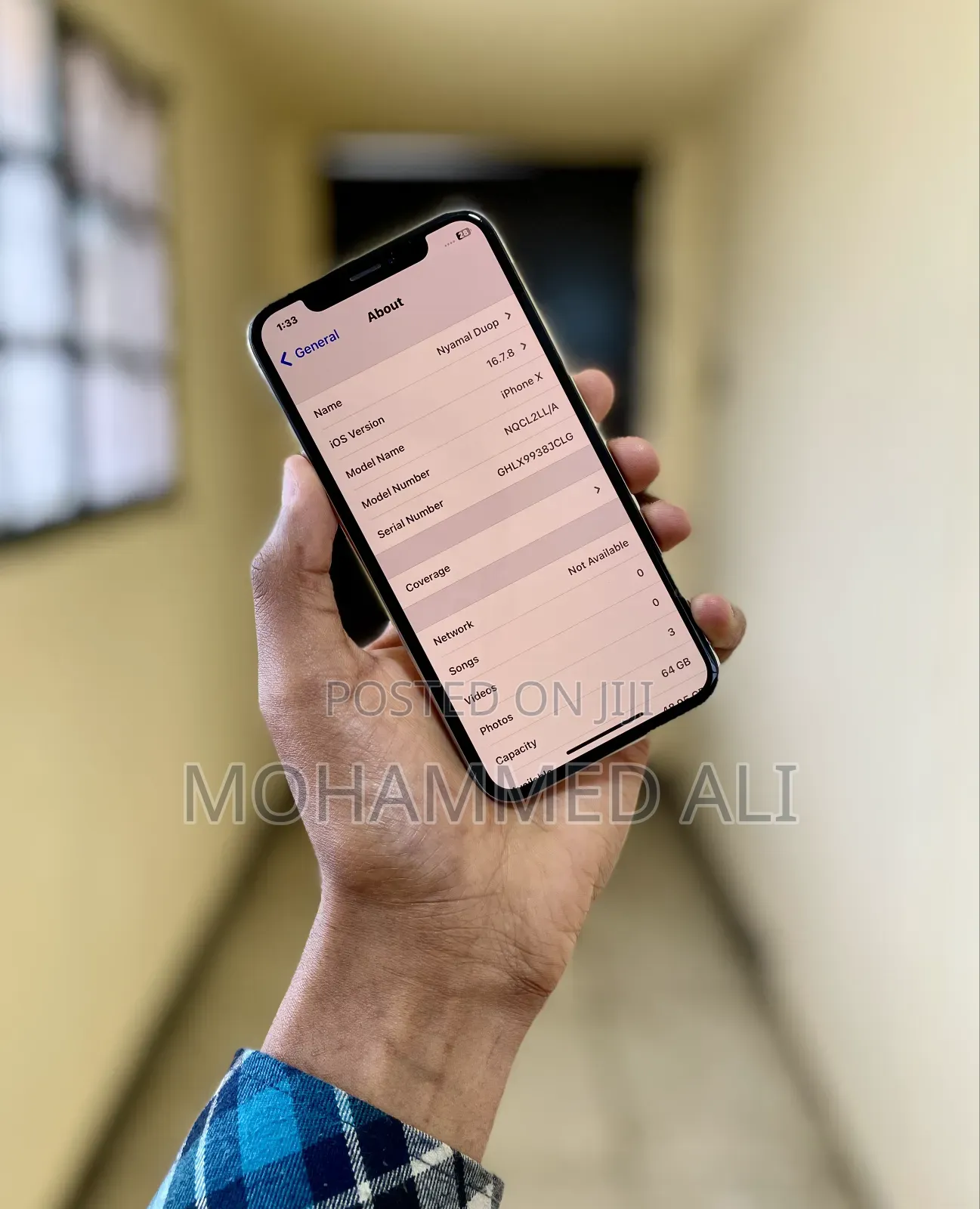 Apple iPhone X 256 GB White