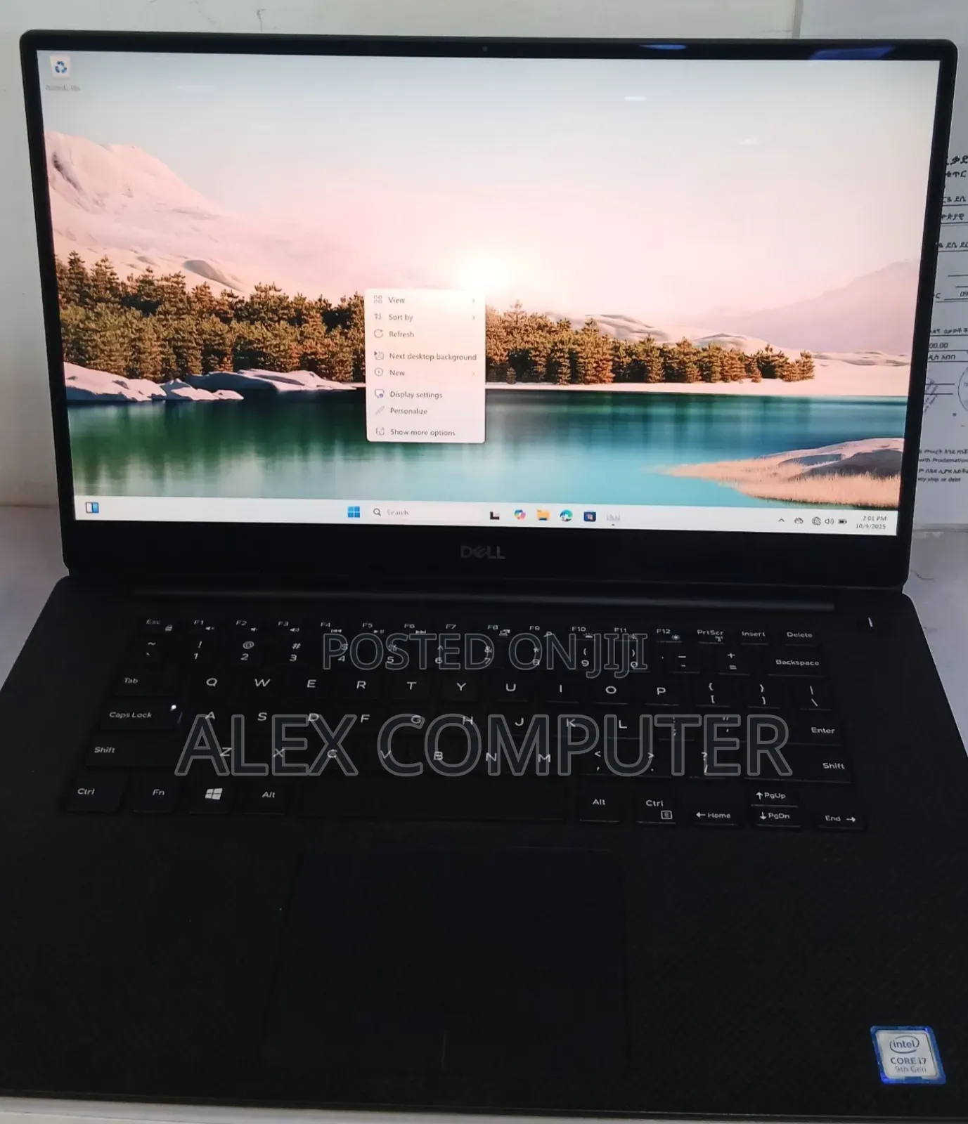 New Laptop Dell XPS 15 24GB Intel Core I7 SSD 1T