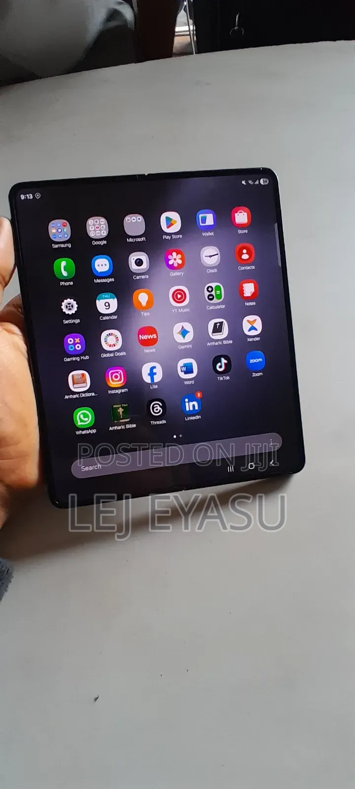 New Samsung Galaxy Z Fold 5 256 GB Blue