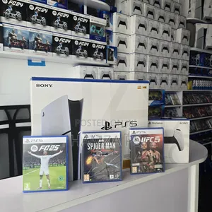Ps5 Slim and Joystick With Some Games