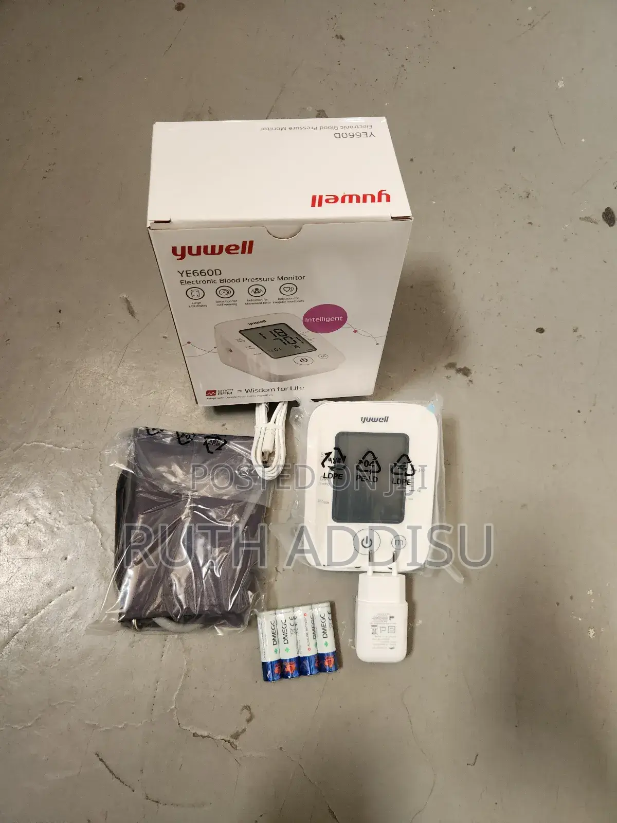 Ywell Digit Blood Pressure Monitor延長brand New Digital Bp Monitor