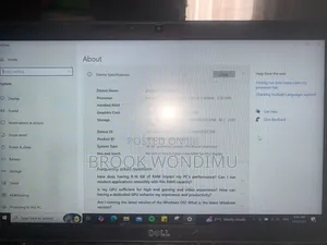 Laptop Dell Latitude 7480 8GB Intel Core Ultra 5 SSD 250GB