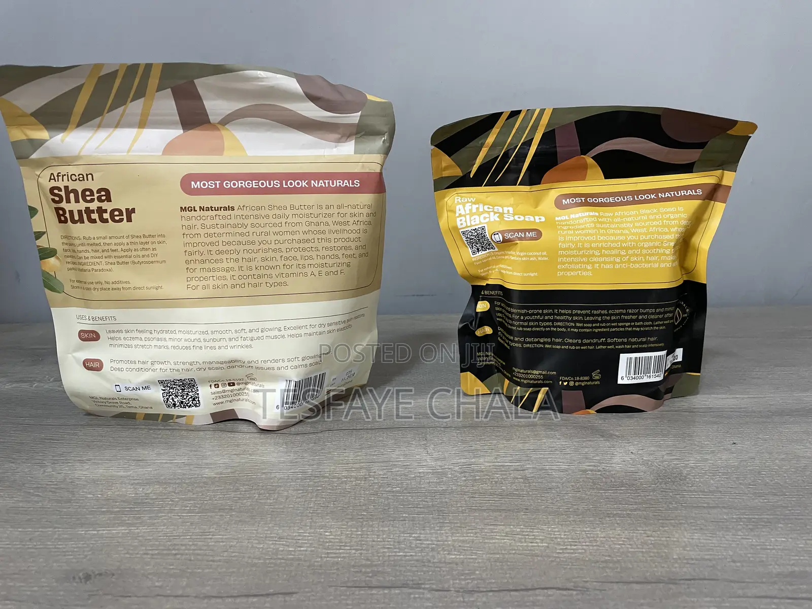 Shae Butter and African Black Soap