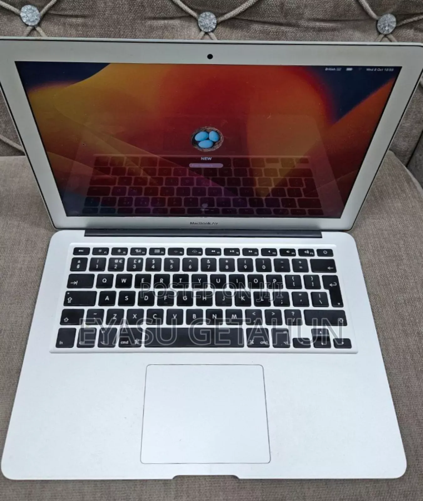 New Laptop Apple MacBook Air 2015 8GB Intel Core I5 SSD 128GB