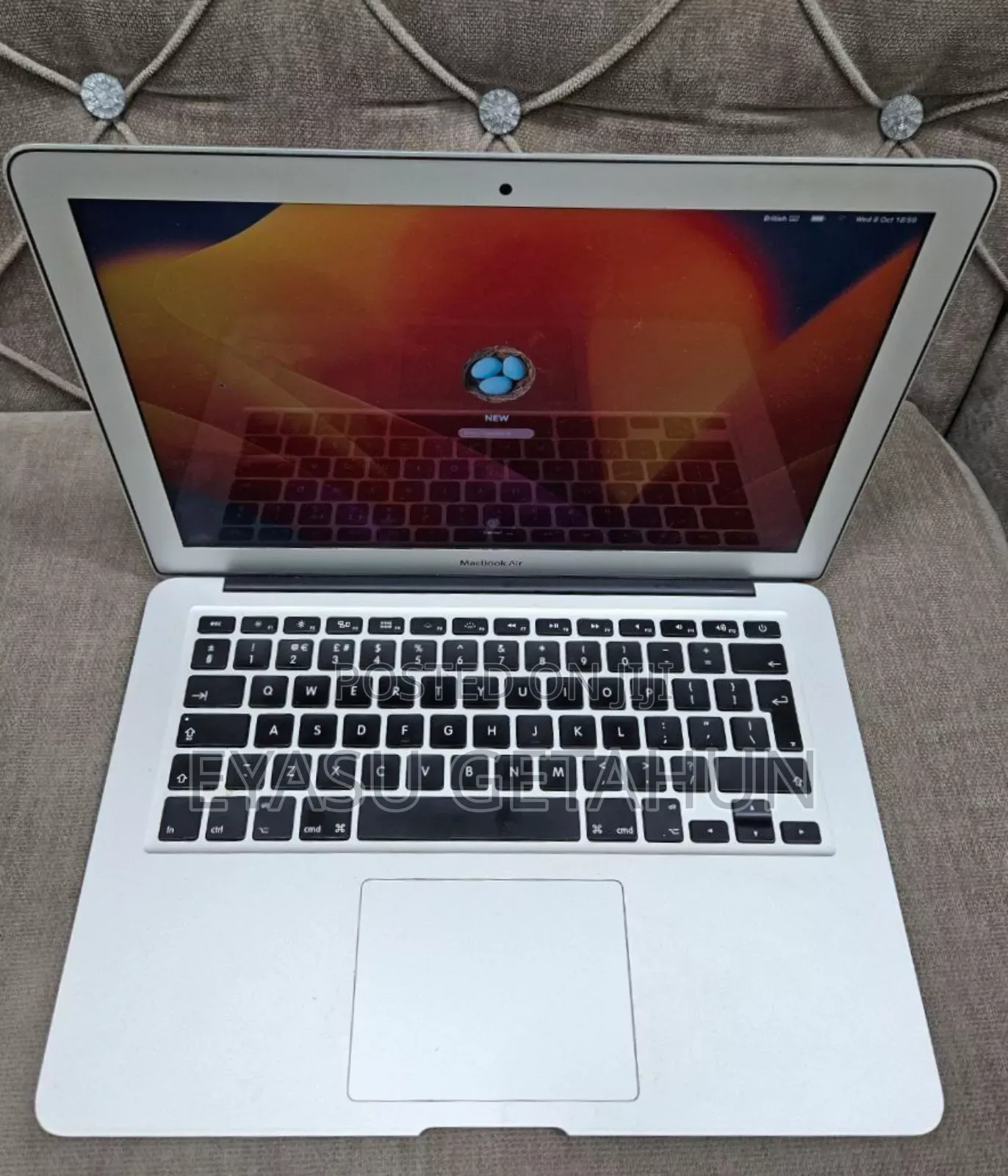 New Laptop Apple MacBook Air 2015 8GB Intel Core I5 SSD 128GB