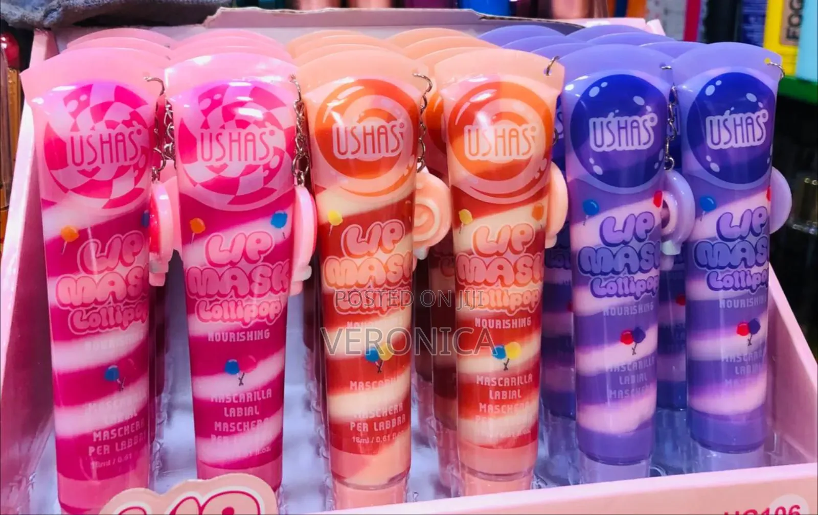 Ushas Lip Masks Lollipop 