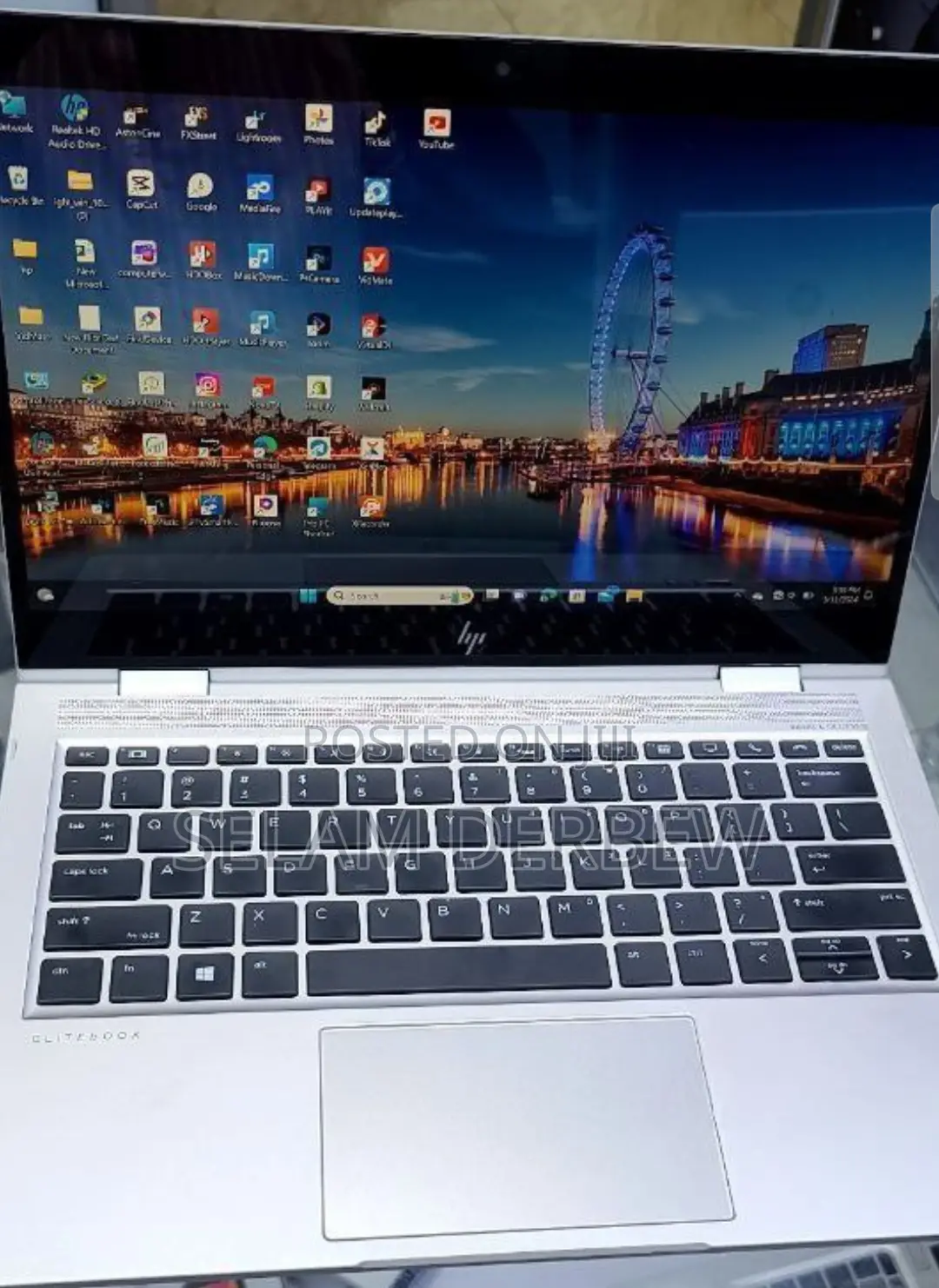 New Laptop HP EliteBook X360 1030 G7 16GB Intel Core I5 SSD 512GB