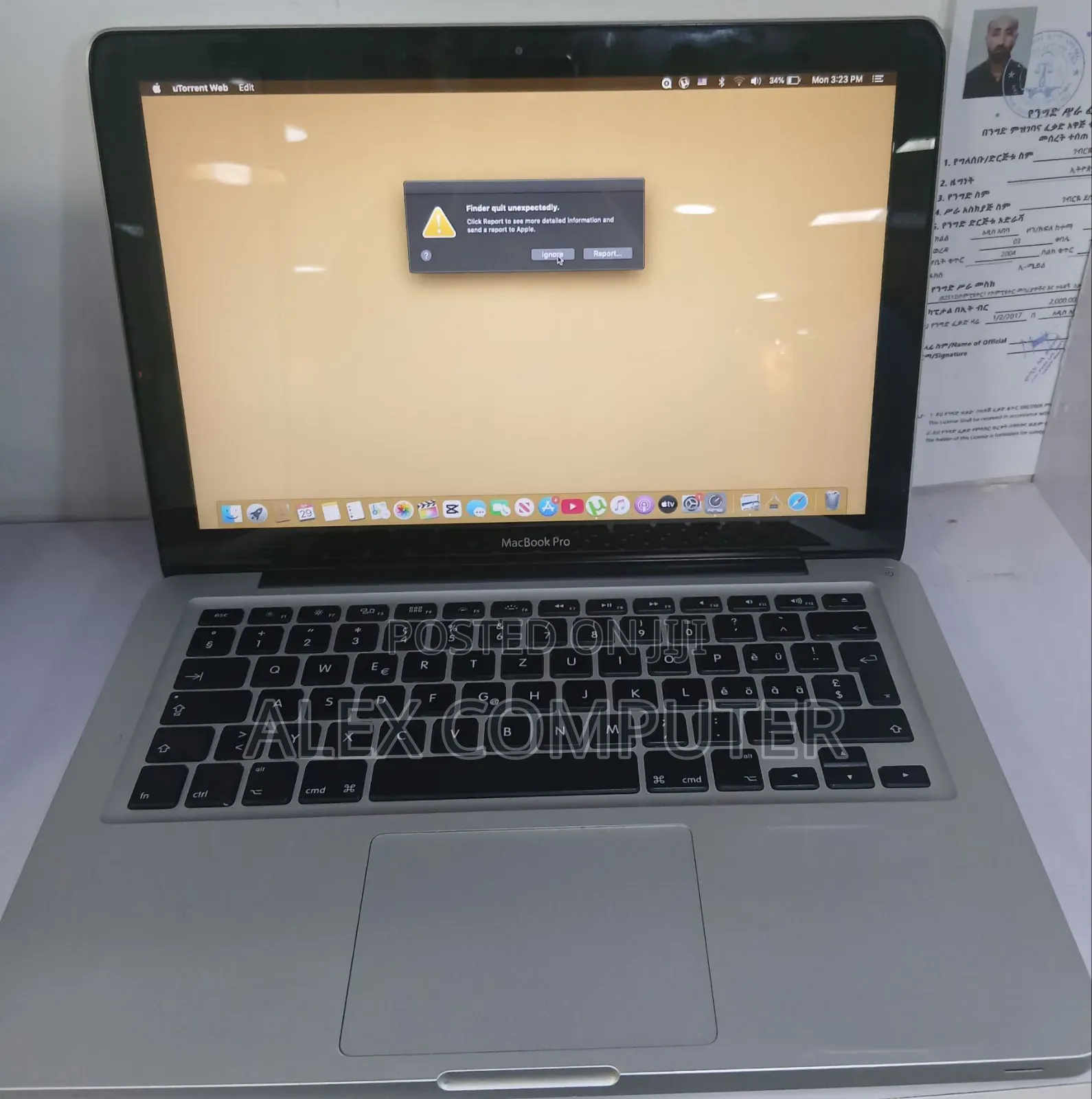 New Laptop Apple MacBook Pro 2012 8GB Intel Core I5 SSD 1T