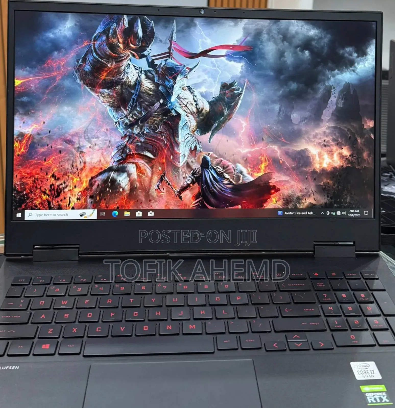 New Laptop HP Omen 15 16GB Intel Core I7 SSD 1T