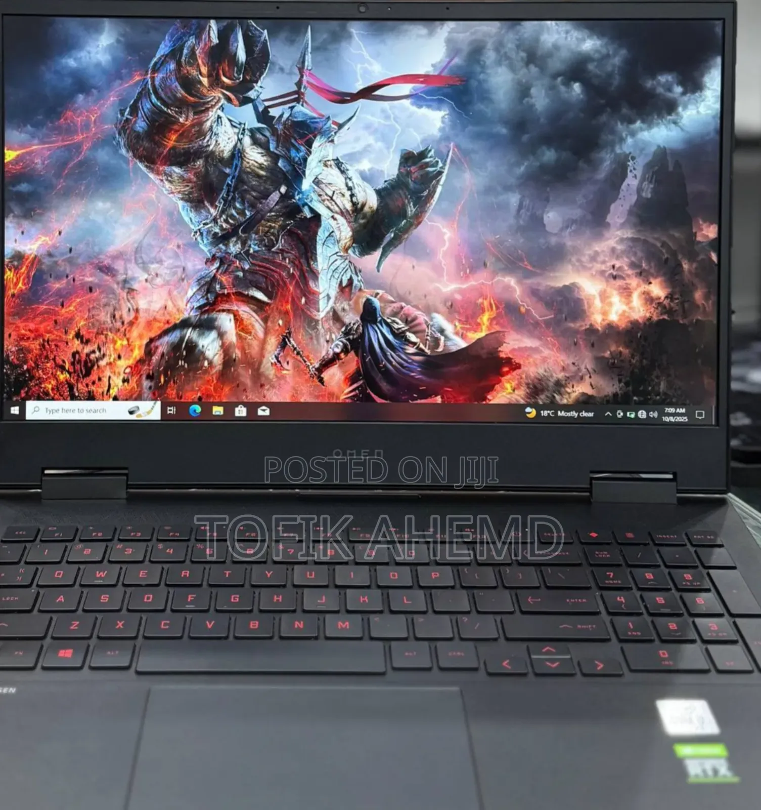 New Laptop HP Omen 15 16GB Intel Core I7 SSD 1T