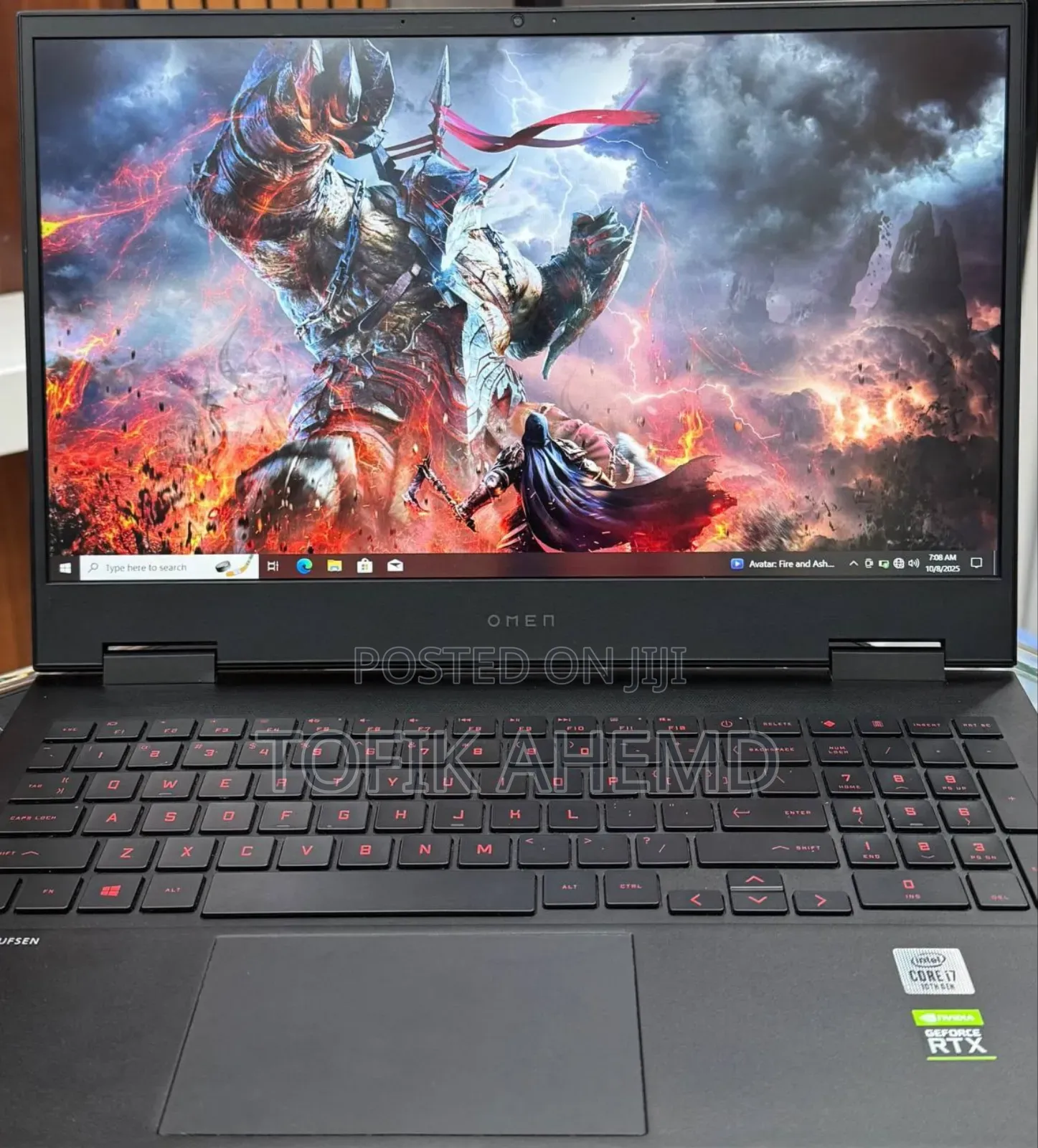 New Laptop HP Omen 15 16GB Intel Core I7 SSD 1T