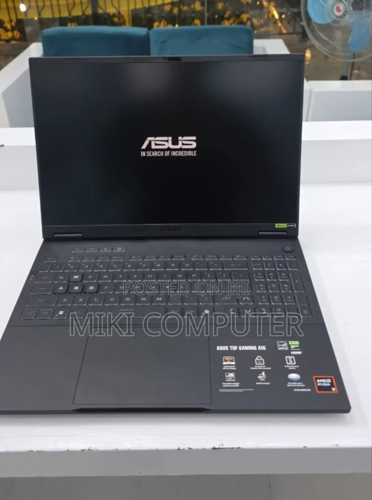 New Laptop Asus TUF Gaming A15 32GB AMD Ryzen 9 SSD 1T