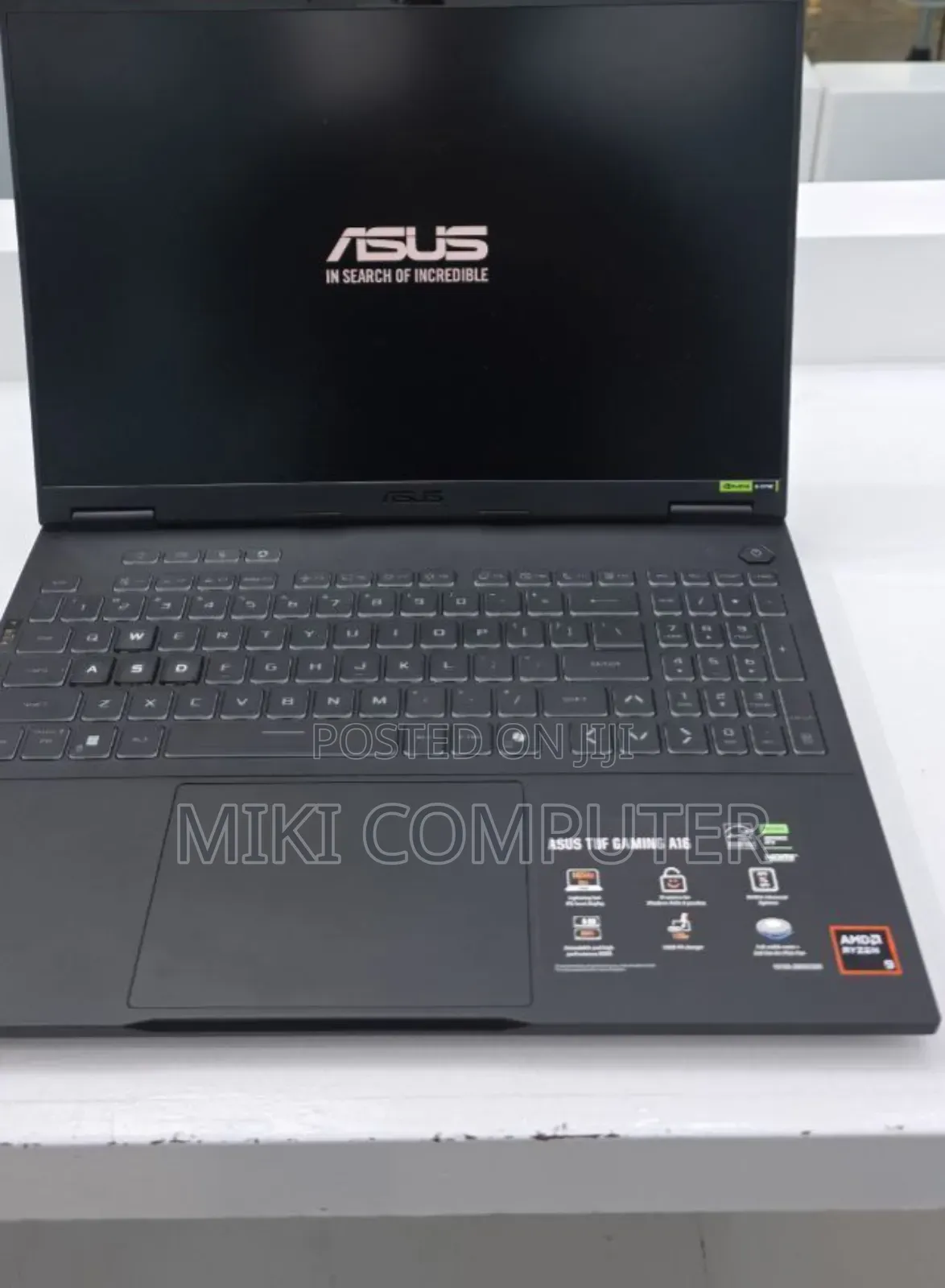 New Laptop Asus TUF Gaming A15 32GB AMD Ryzen 9 SSD 1T