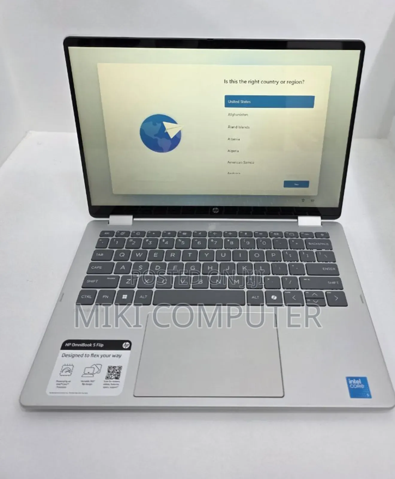 New Laptop HP OmniBook 5 Flip 16GB Intel Core 5 SSD 512GB