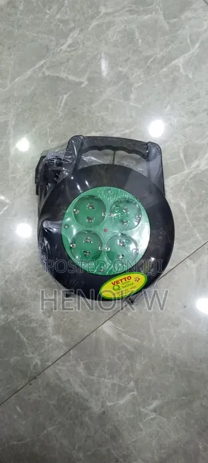 Photo - Vetto Karebox 4-way Cable Reel Extension Lead - 15 Meters