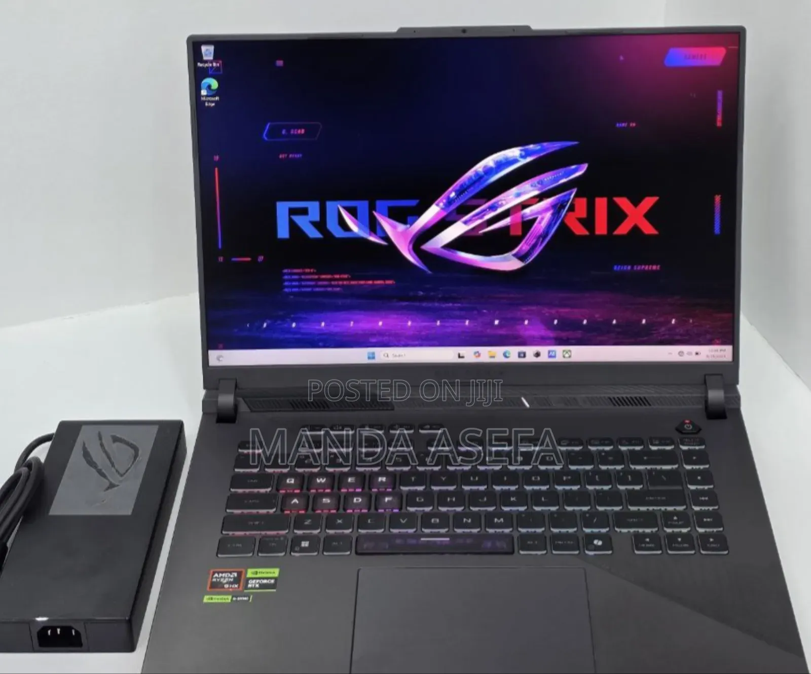 New Laptop Asus ROG Strix G16 G614 16GB AMD Ryzen 9 SSD 1T