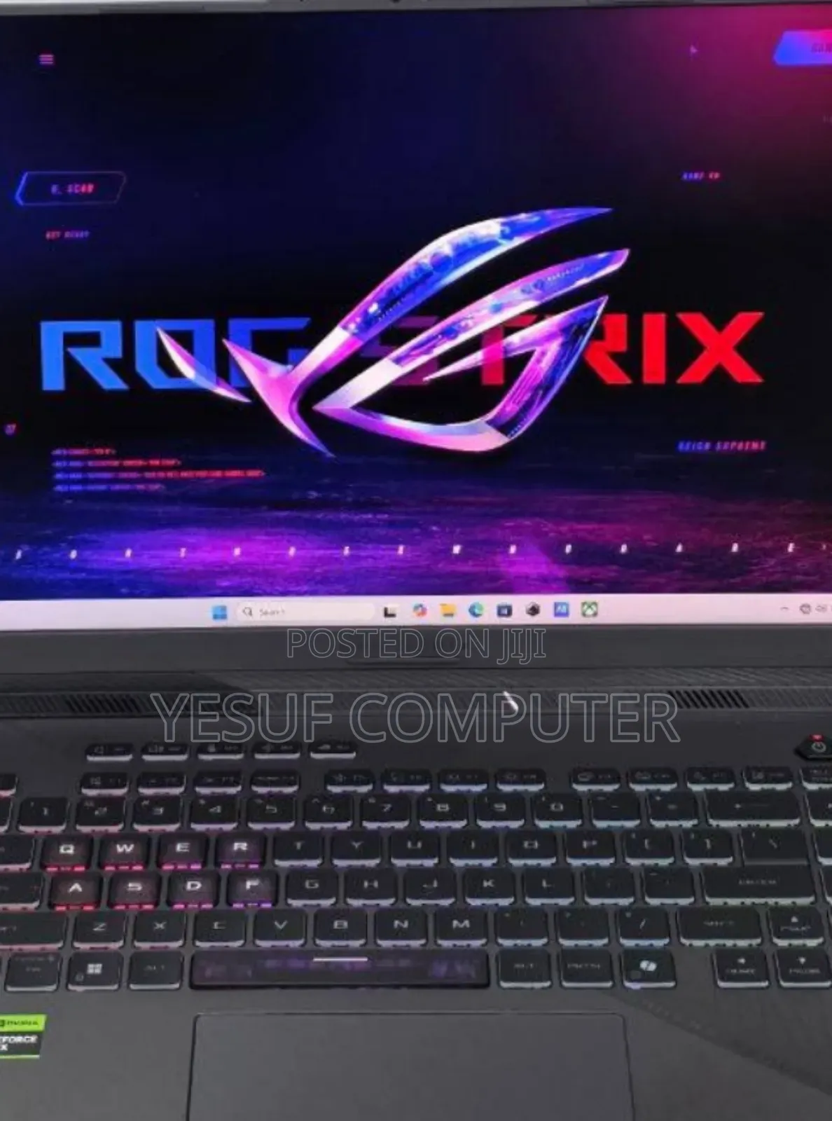 New Laptop Asus ROG Strix G16 G614 16GB AMD Ryzen 9 SSD 1T