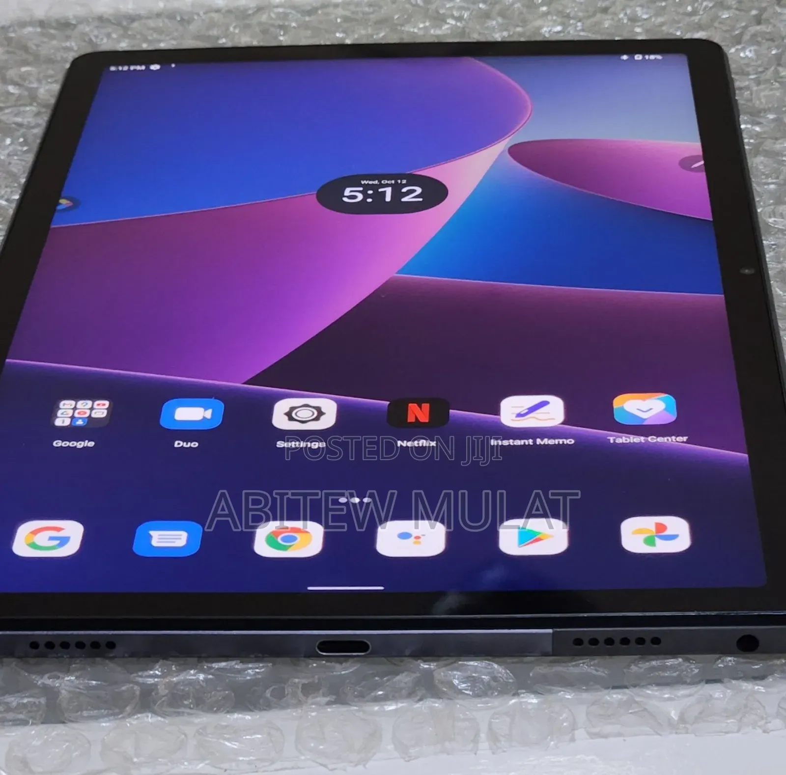 New Lenovo Tab M10 128 GB Gray