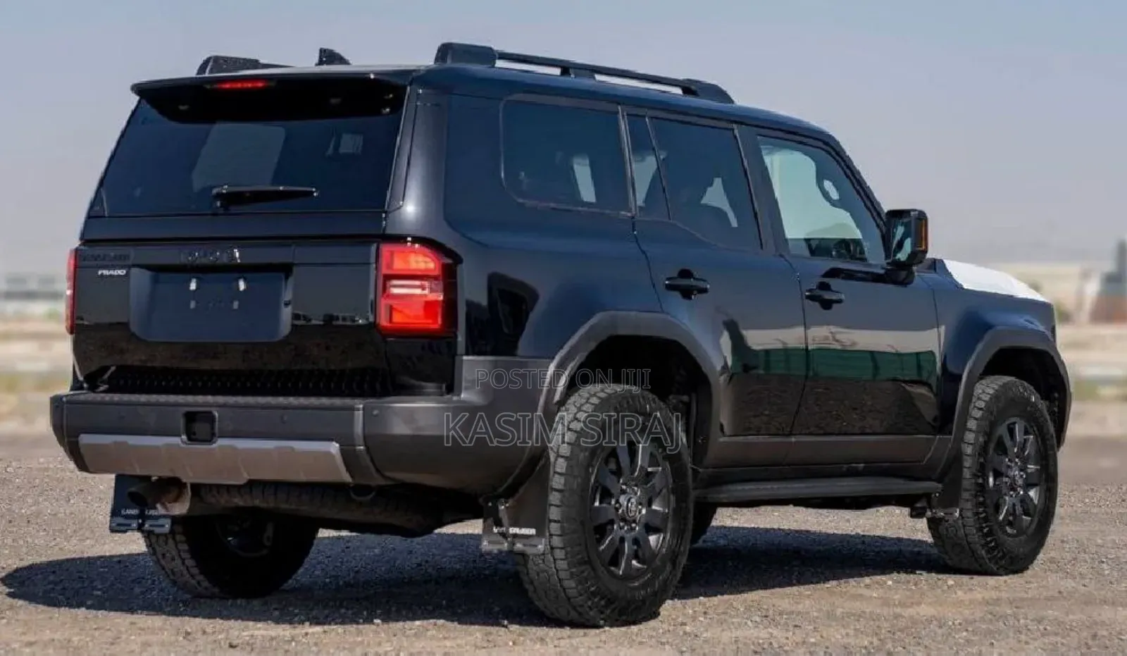 New Toyota Land Cruiser Prado 2.4 Hybrid 2025 Black