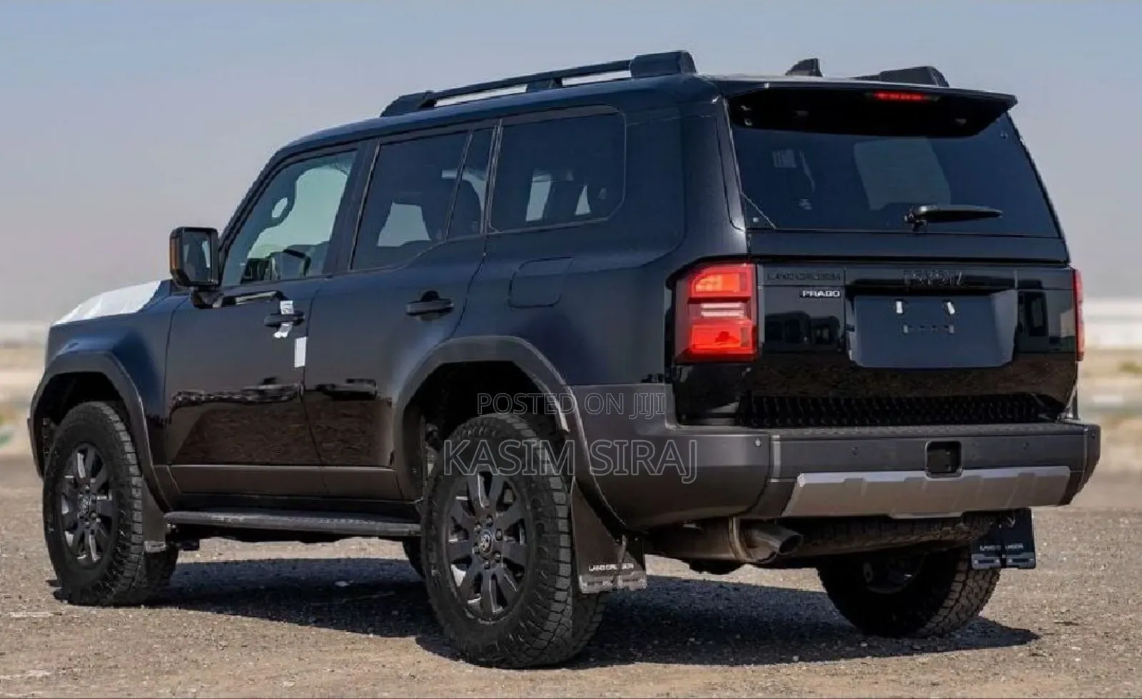 New Toyota Land Cruiser Prado 2.4 Hybrid 2025 Black