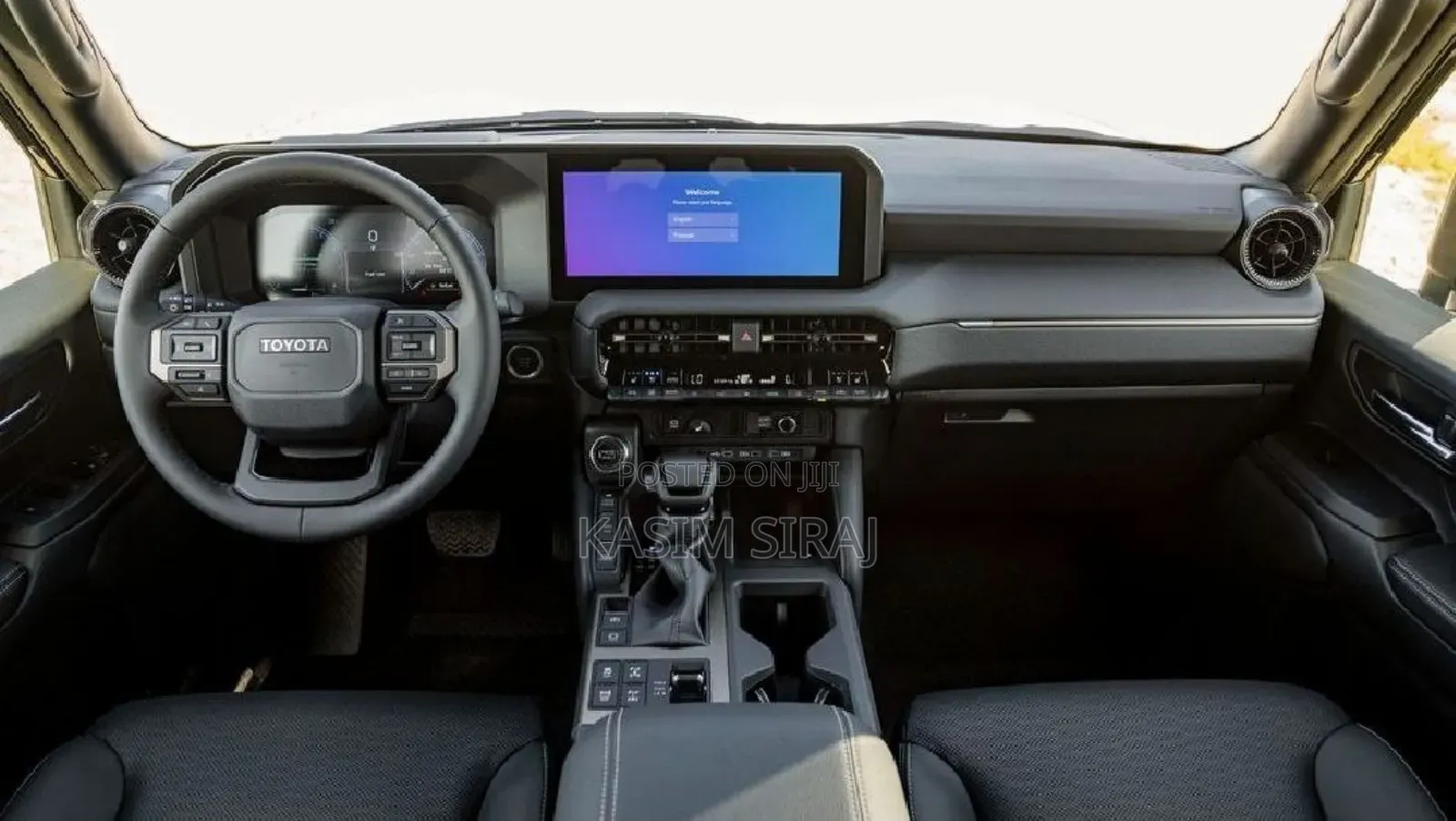 New Toyota Land Cruiser Prado 2.4 Hybrid 2025 Black