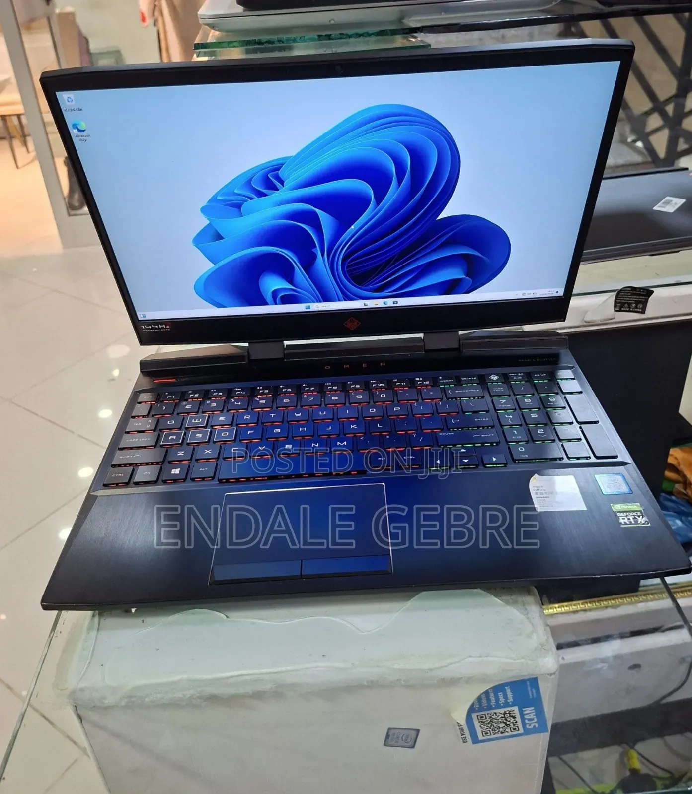 New Laptop HP Omen 15 16GB Intel Core I7 SSHD (Hybrid) 1T