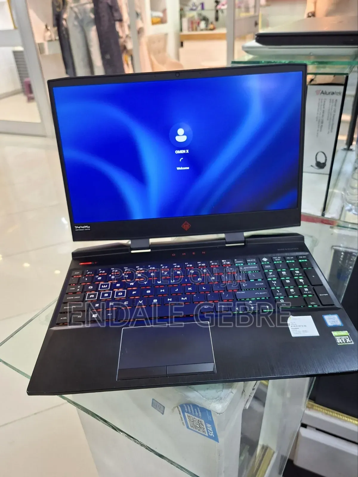 New Laptop HP Omen 15 16GB Intel Core I7 SSHD (Hybrid) 1T