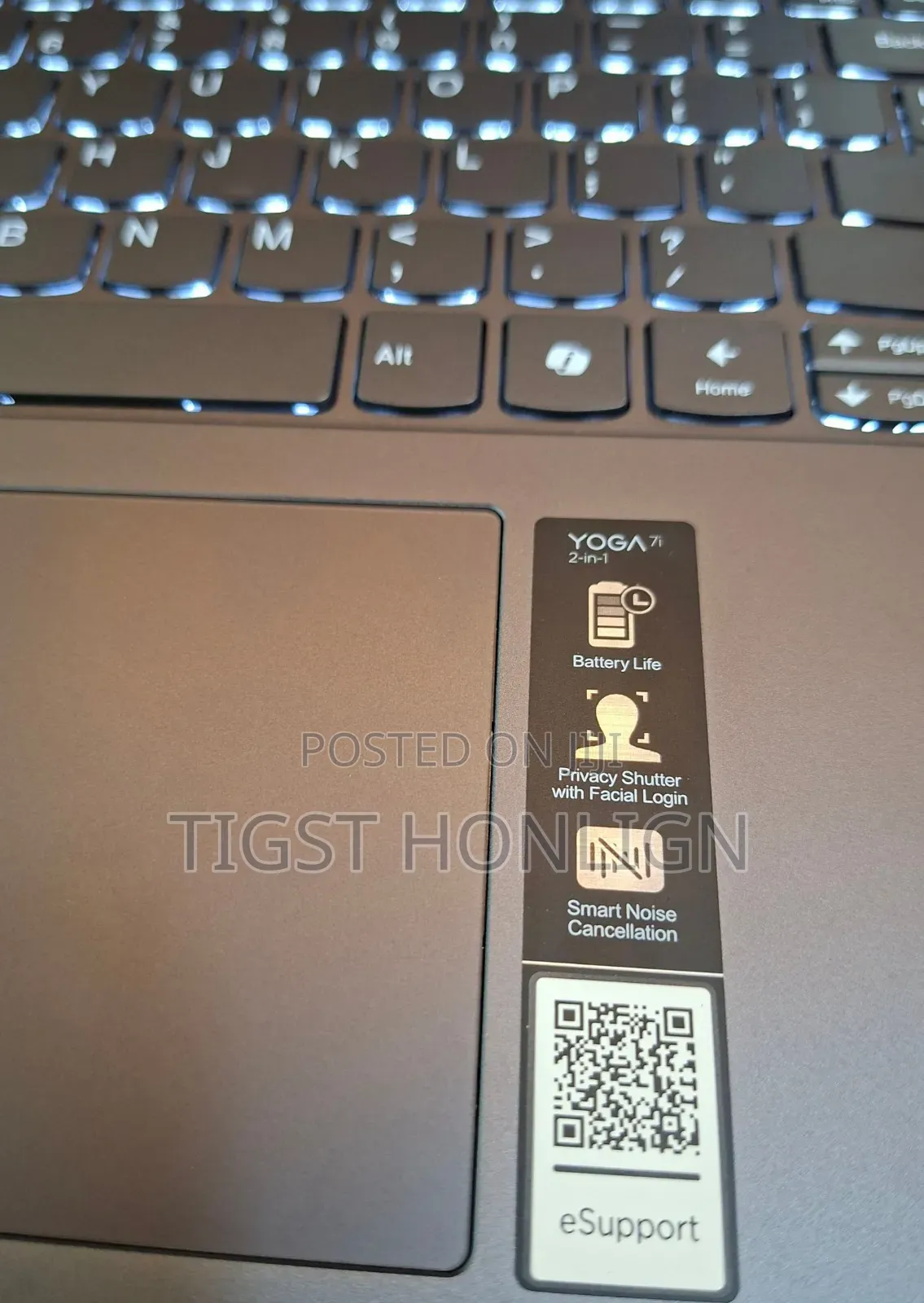New Laptop Lenovo Yoga 7i 16GB Intel Core I7 SSD 1T