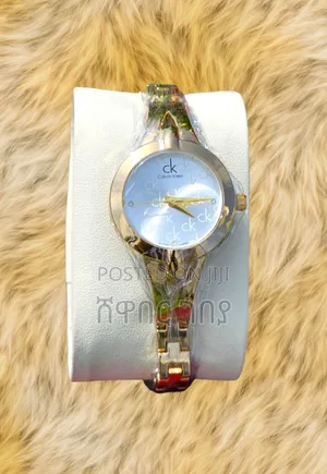 Photo - Calvin Klein Women's Gold-Tone Watch With Metallic Strap - Elegant