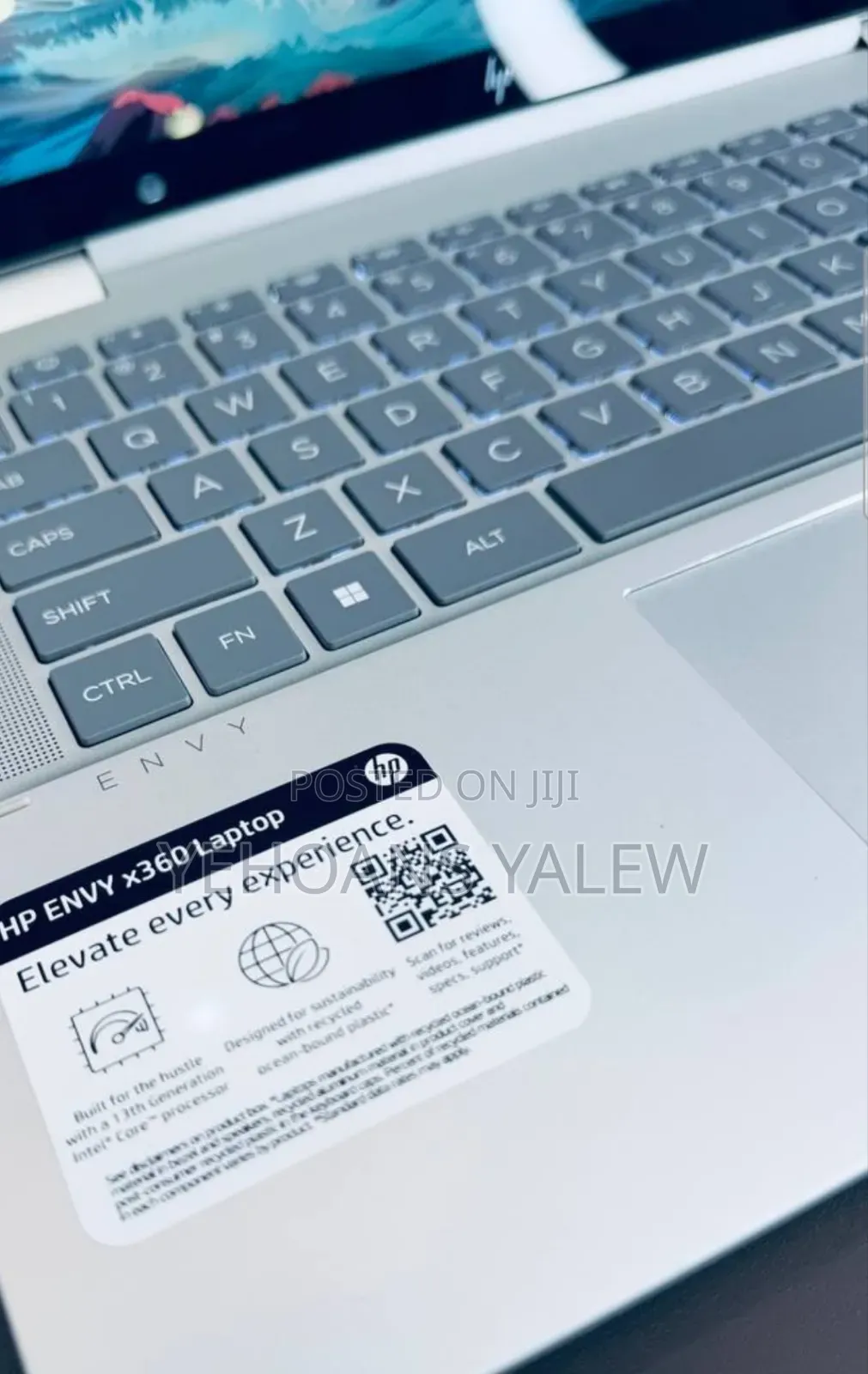 New Laptop HP Envy X360 15t 16GB Intel Core I7 SSD 1T