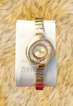 Photo - GLD Toned Calvin Klein With Black and Golden Dial