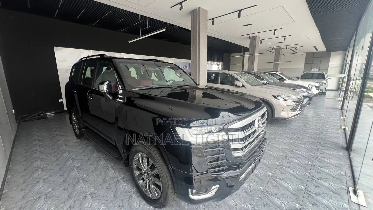 New Toyota Land Cruiser 3.5 Petrol 4WD 2022 Black