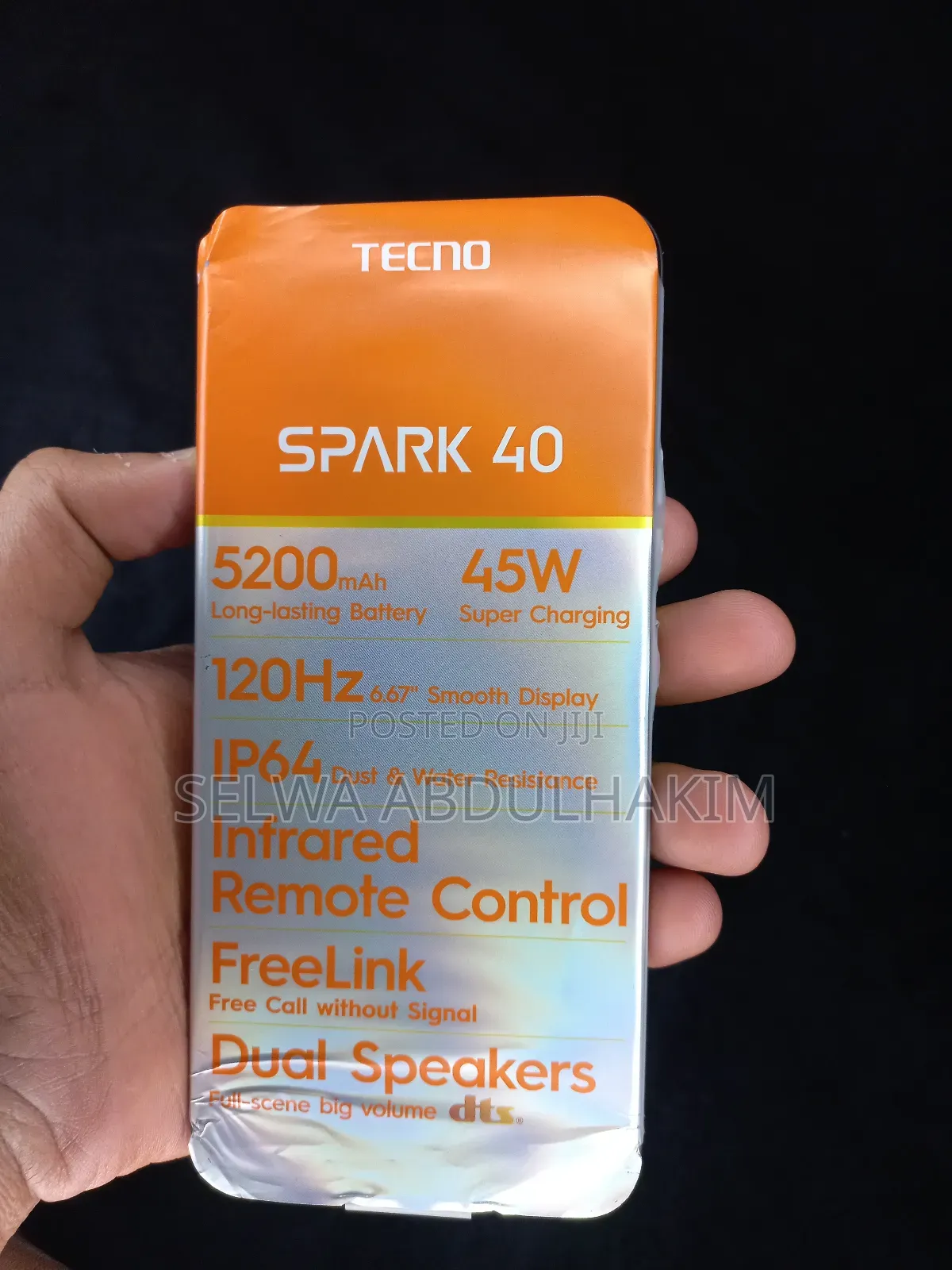 New Tecno Spark 40 128 GB Gray