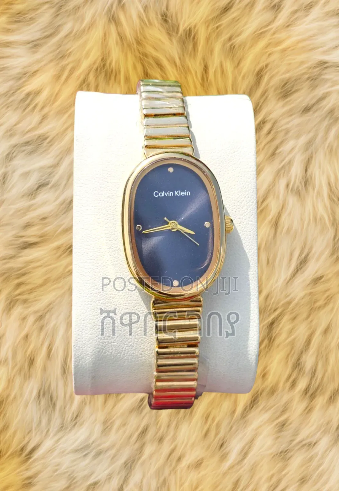 Calvin Klein Women's Two-Tone Watch With Emerald Green and Black Dial