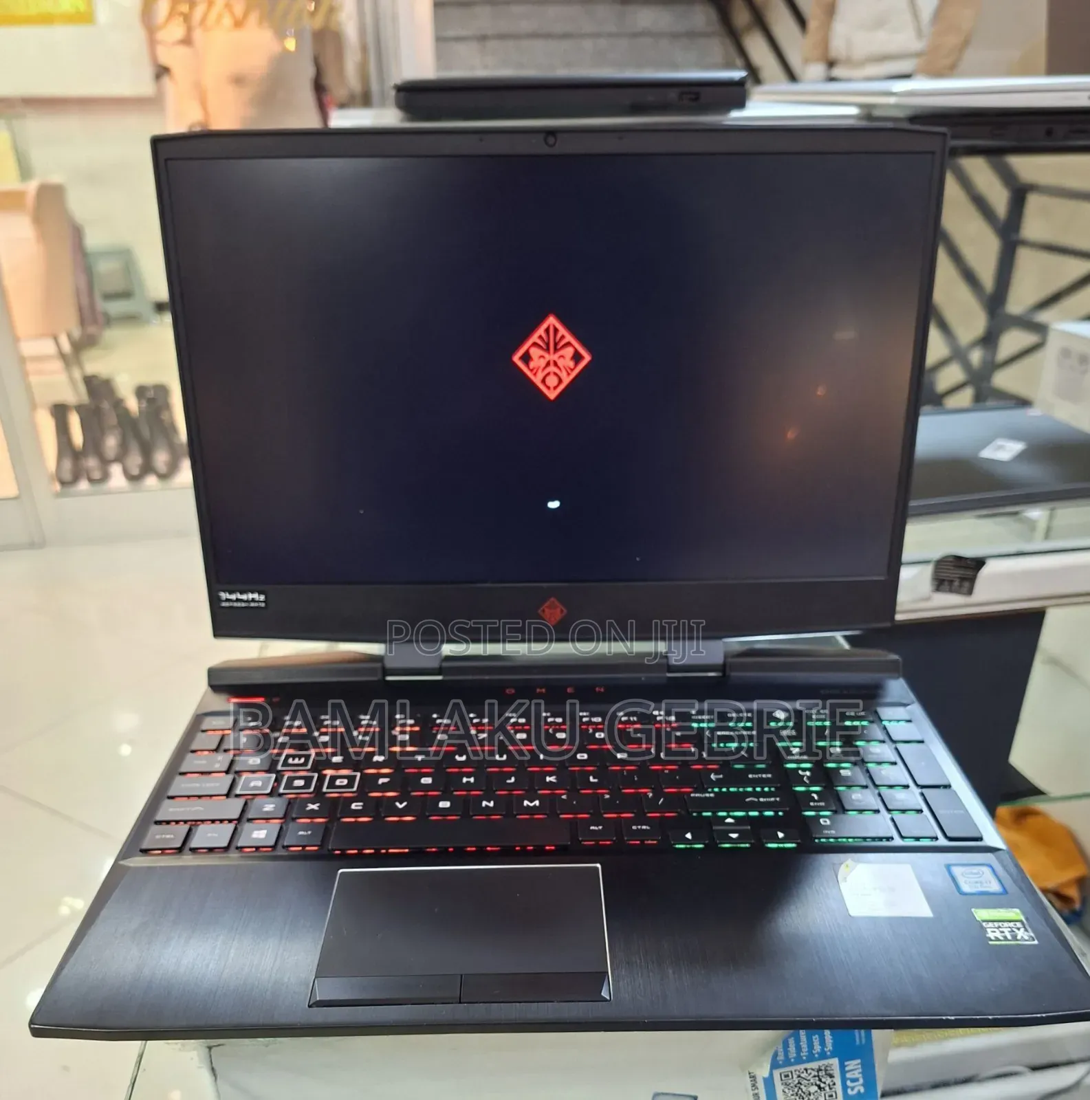 New Laptop HP Omen 15 16GB Intel Core I7 SSD 1.5T