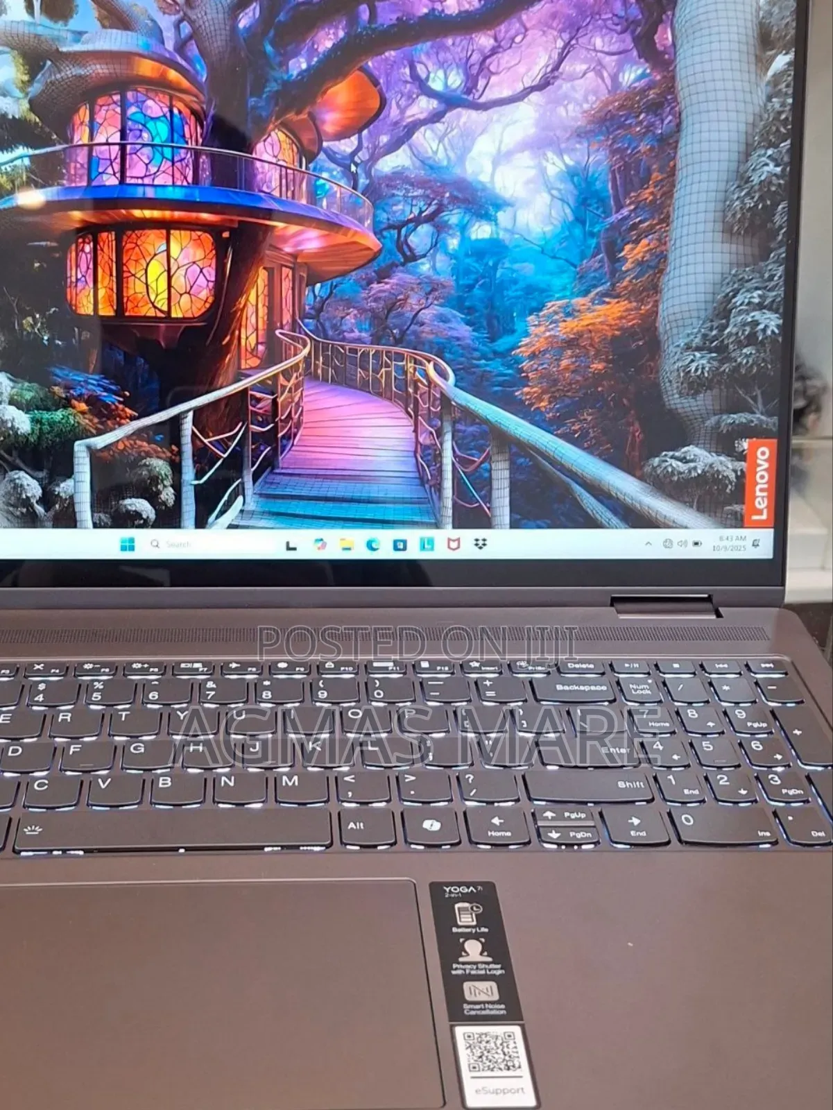 New Laptop Lenovo Yoga 7i 16GB Intel Core Ultra 7 SSD 512GB