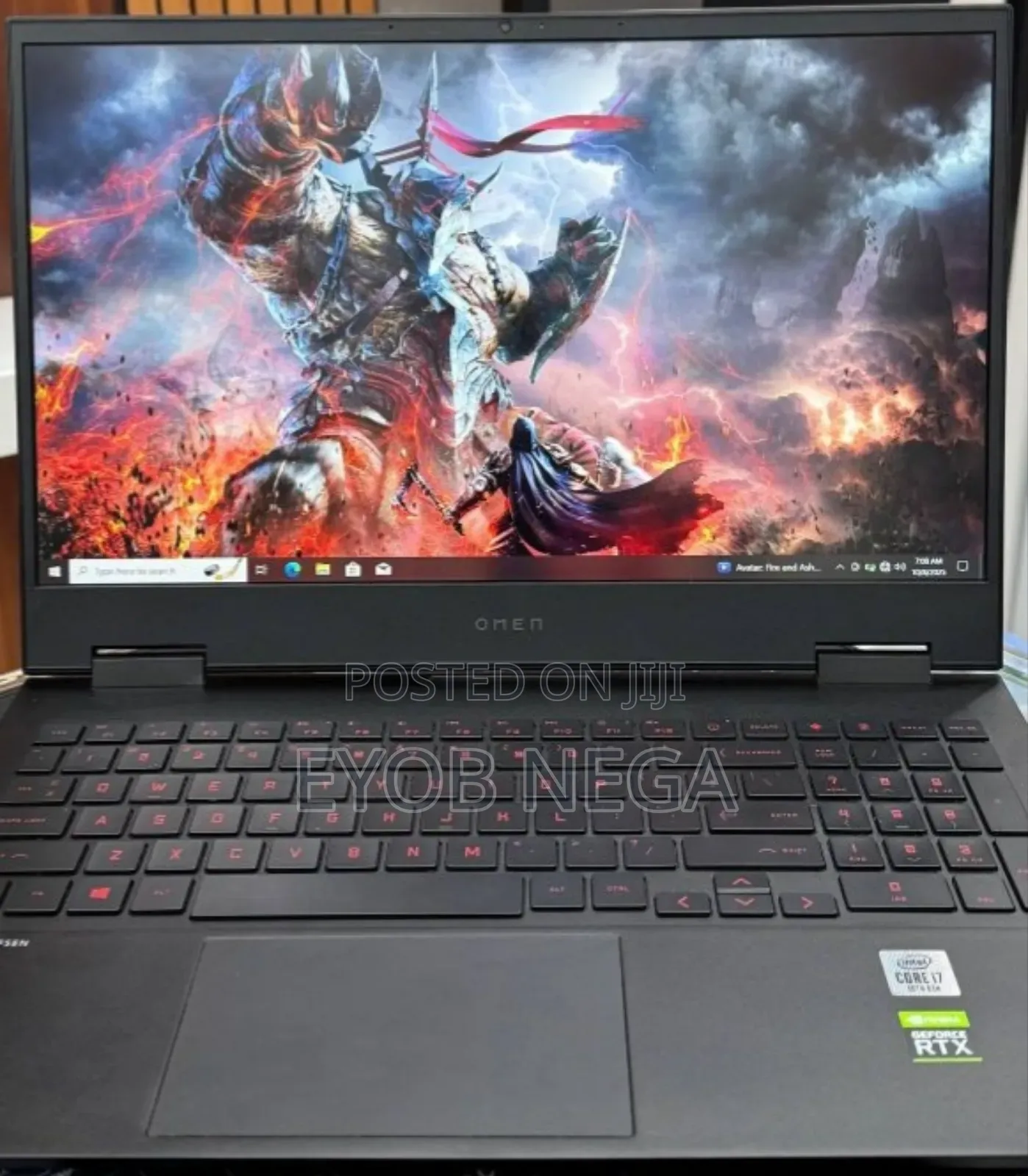 New Laptop HP Omen 15 16GB Intel Core I7 SSD 1T