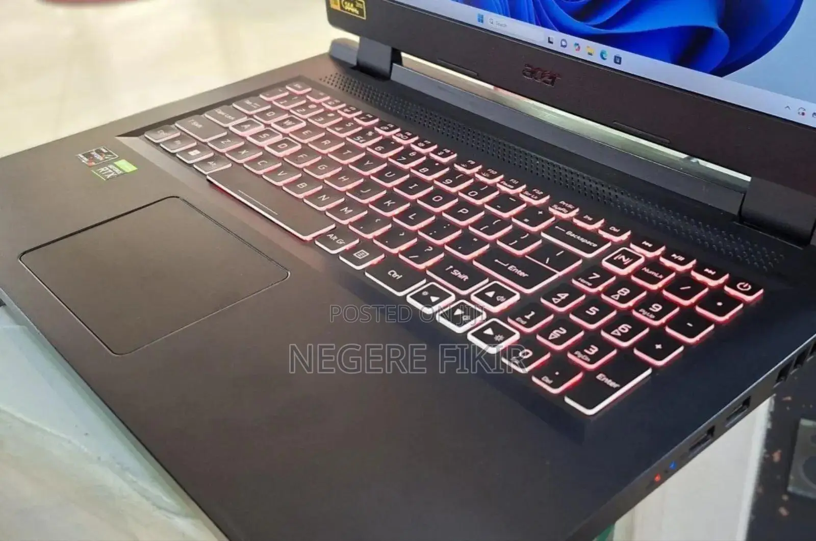 New Laptop Acer Nitro 5 32GB AMD Ryzen 7 SSD 512GB