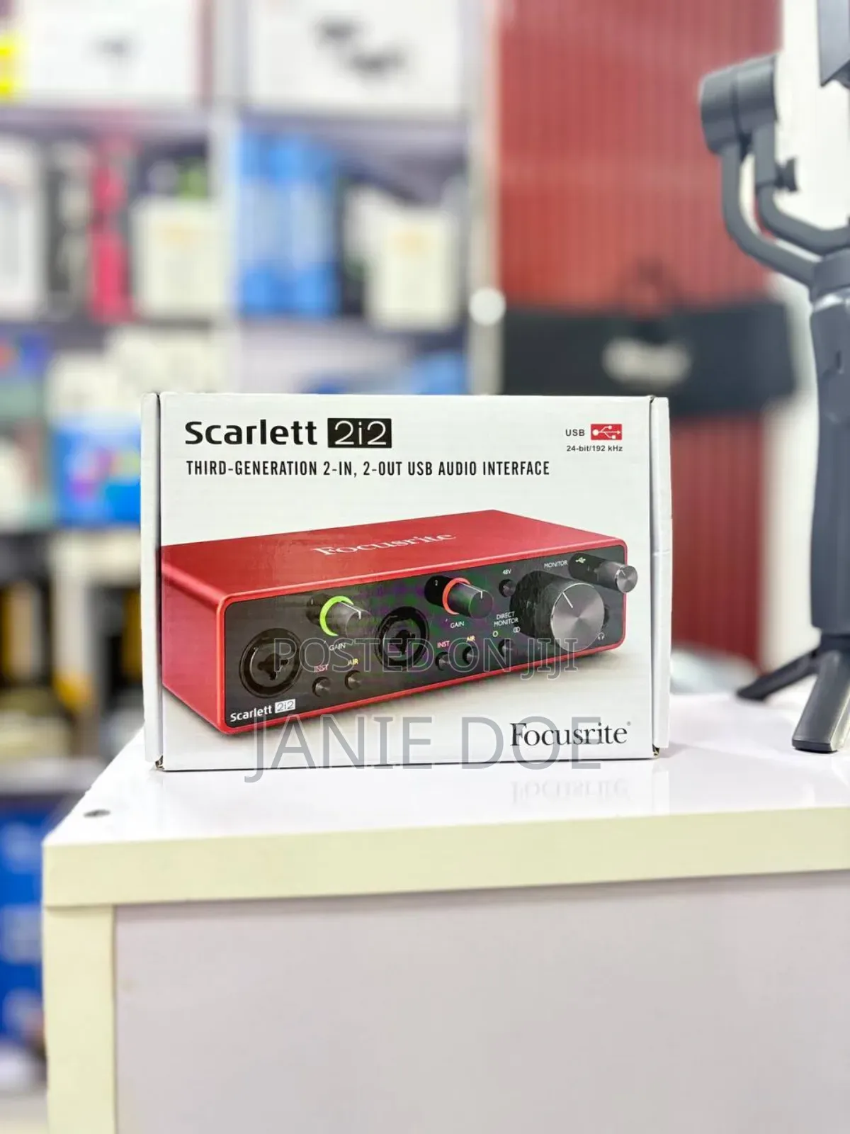 Focusrite Scarlett 2i2 (3rd Gen) Usb Audio Interface