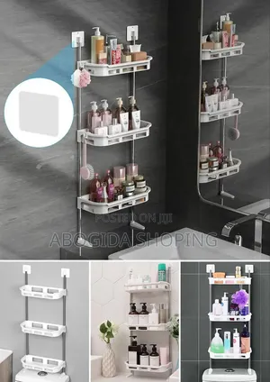 Photo - Multi-Purpose Over Toilet Shelf Rack