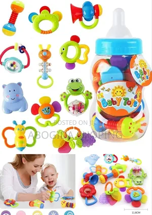 Photo - 10 in 1 የልጆች መጫወቻ እና የድድ ማከኪያ