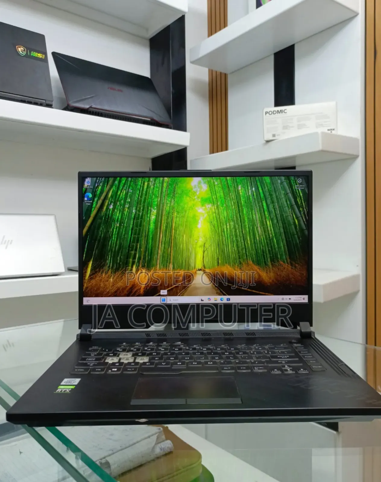 New Laptop Asus ROG Strix G15 16GB Intel Core I7 SSD 512GB