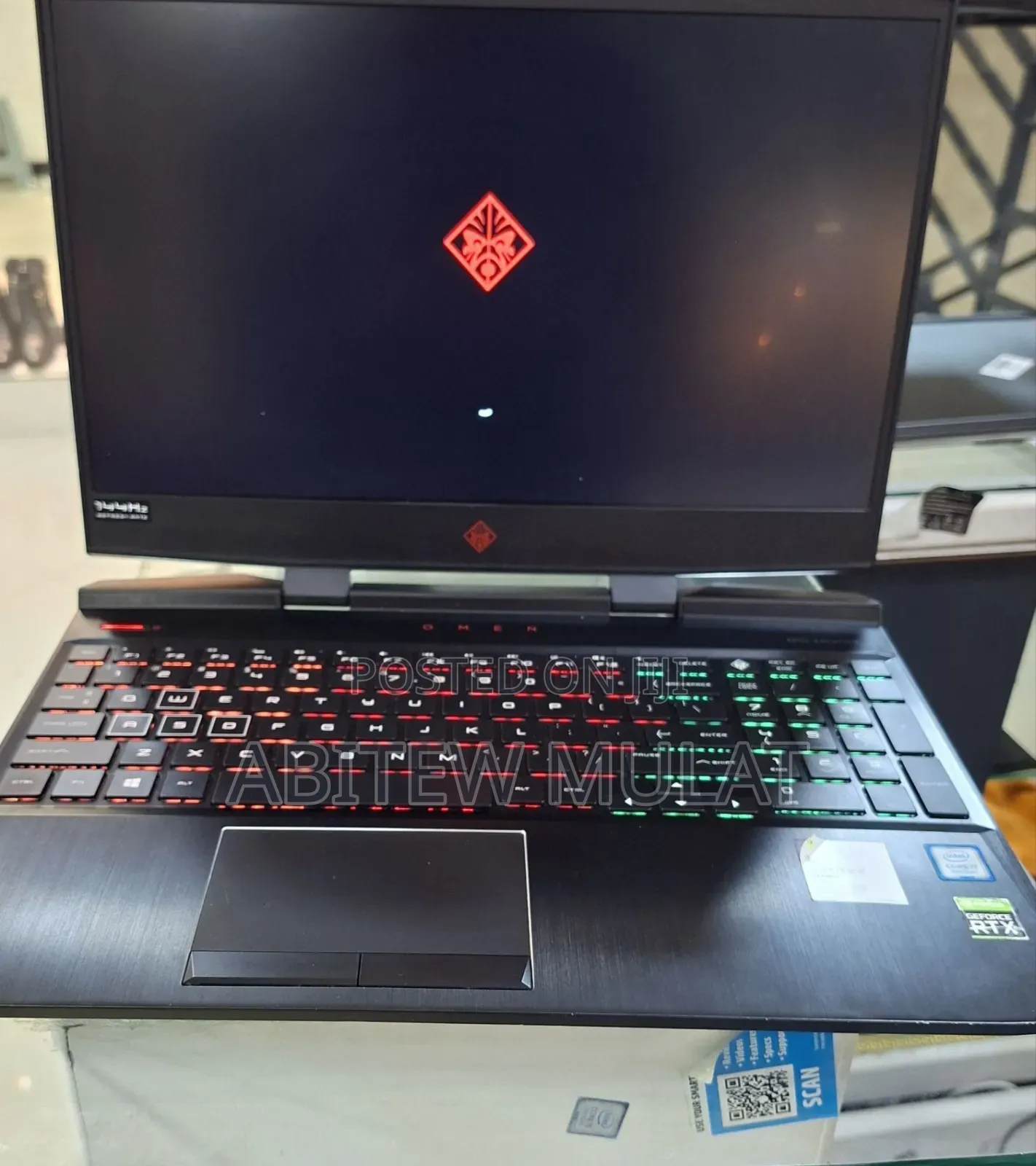 New Laptop HP Omen 15 16GB Intel Core I7 SSD 512GB