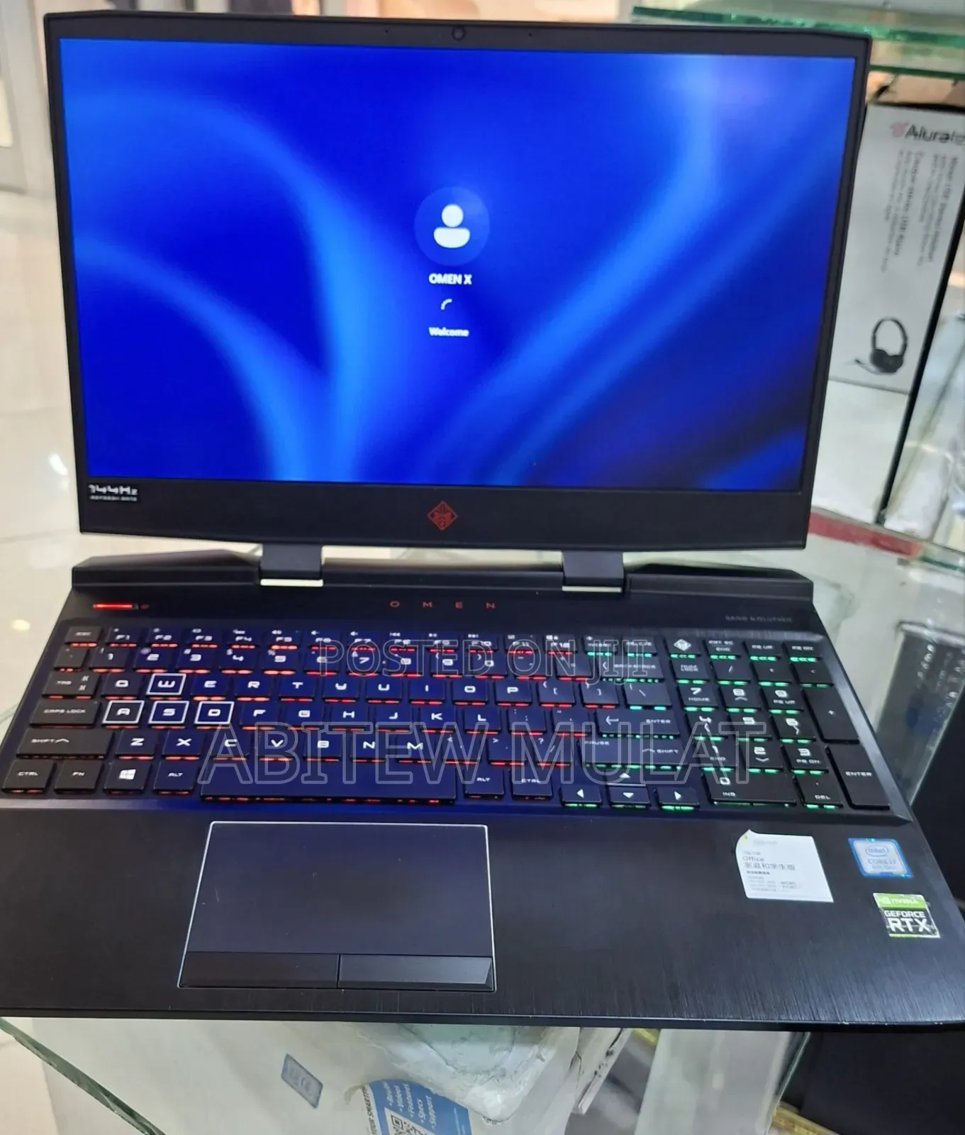 New Laptop HP Omen 15 16GB Intel Core I7 SSD 512GB